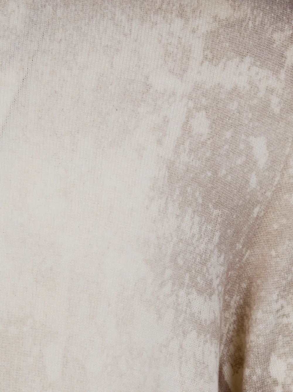  Avant Toi Patterned Sweater - Neutrals 