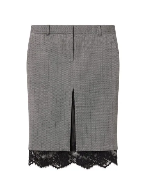 Stella McCartney Grisaille 蕾丝中长半身裙