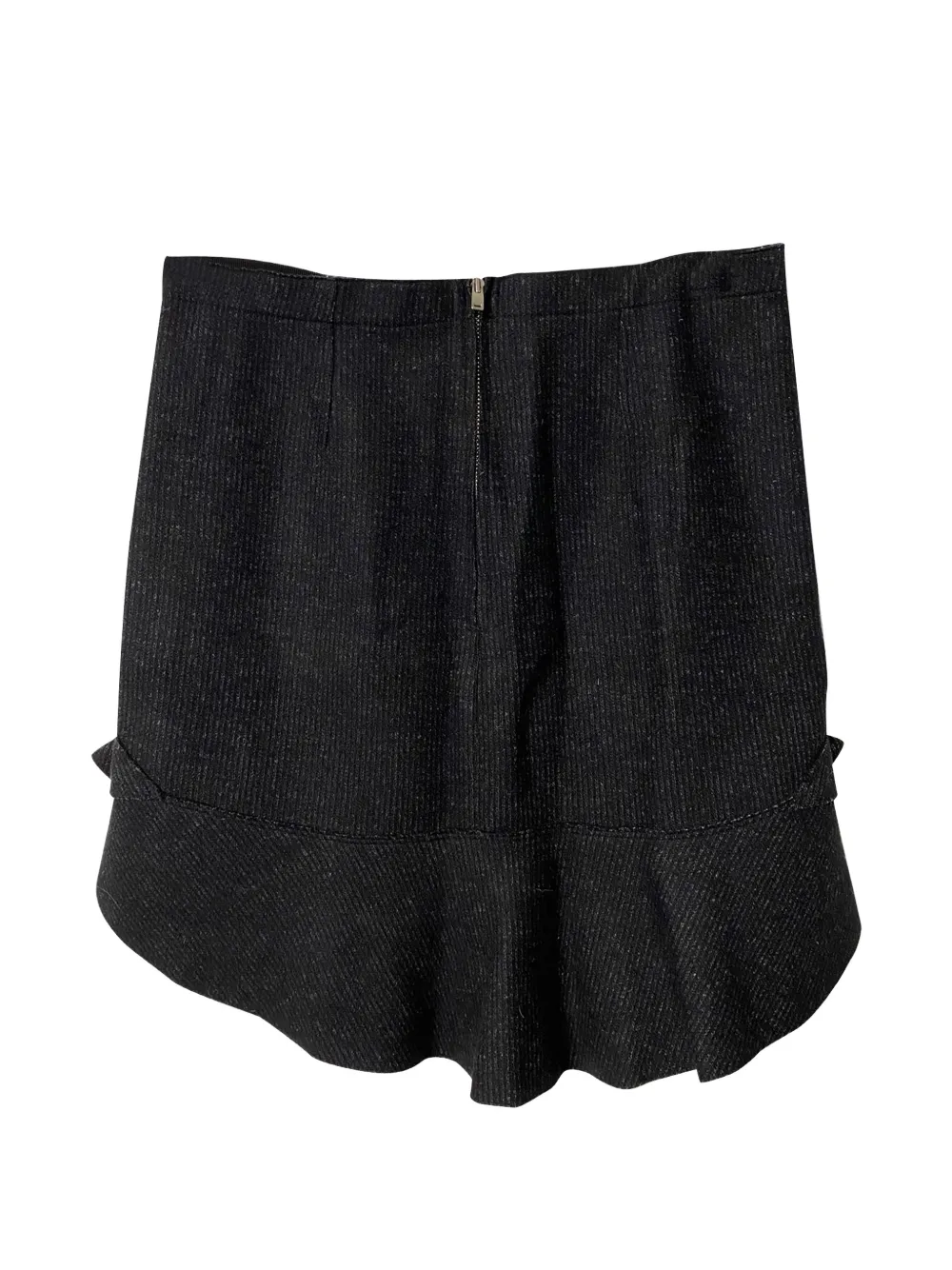 Isabel Marant Vintage ruffled mini skirt - Grigio