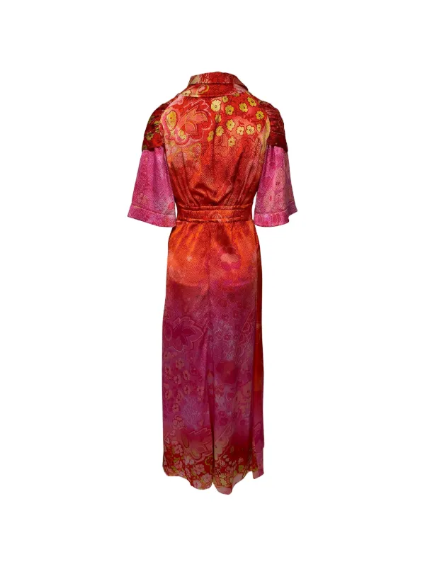 peter pilotto red dress Peter Pilotto dress pink  A Piece Lux