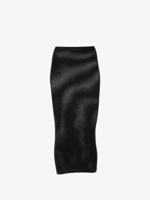WARDROBE.NYC x RHW mesh midi skirt