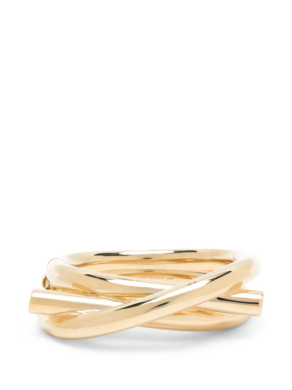 Ferragamo Twisted Gancini cuff bracelet - Oro