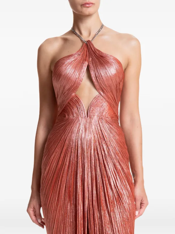 maria lucia hohan midi dress Silk Midi Length Dress