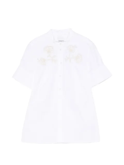 ERDEM appliqué short-sleeve shirt