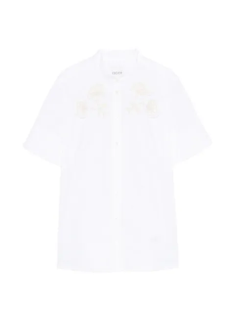 ERDEM appliqué short-sleeve shirt