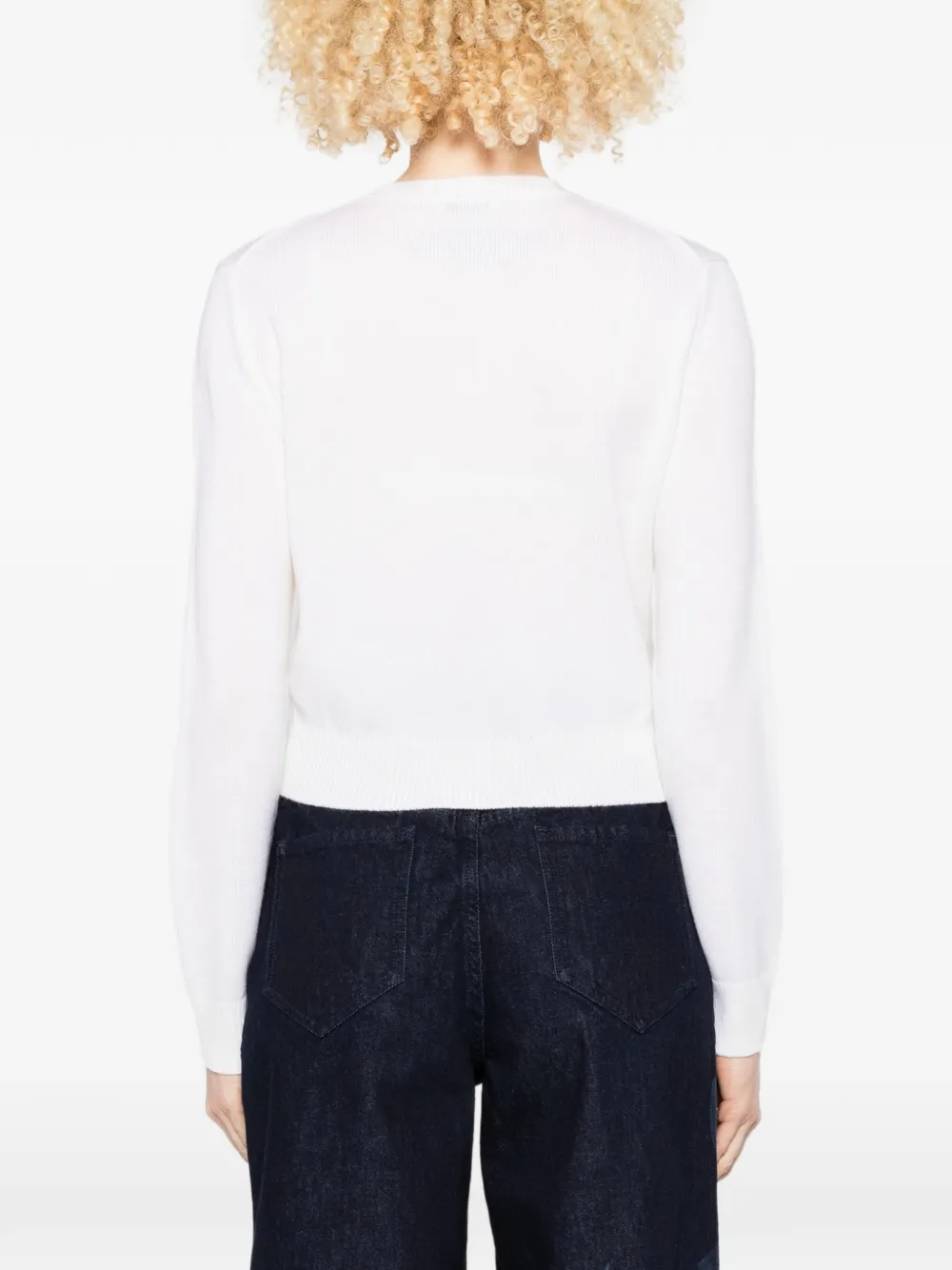 ERDEM Vest met applicatie Wit