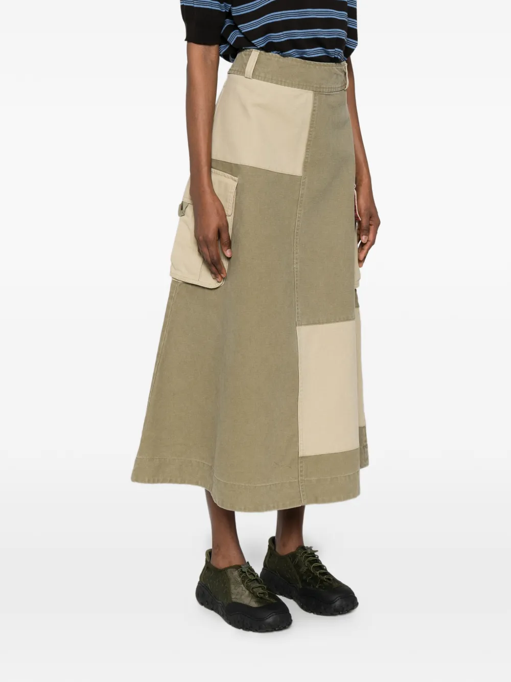  Damson Madder Falda Marcelle Barn - Verde 
