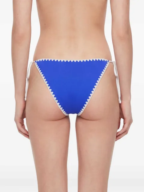 Leslie Amon Lucy crochet-trim bikini bottom