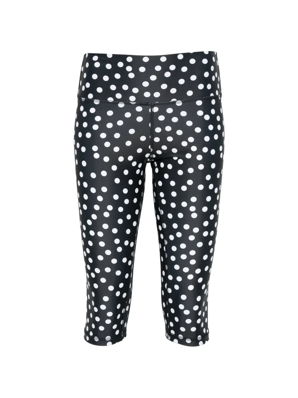 Leslie Amon Capri polka-dot shorts - Nero