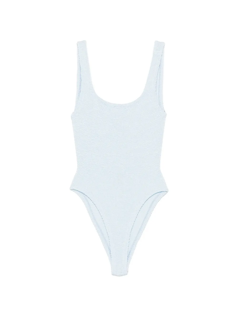 Hunza G square-neck swimsuit - Blu