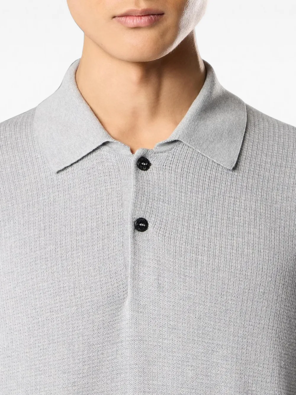 Stone Island Poloshirt van biologisch katoen Grijs