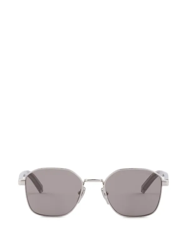 小物 PRADA halfrim sunglasses silver 33343918_64080769_600.jpg