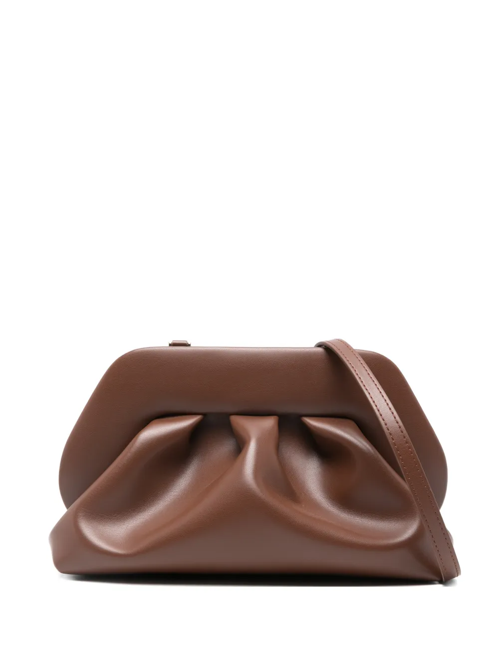 Themoirè Bios clutch bag - Marrone