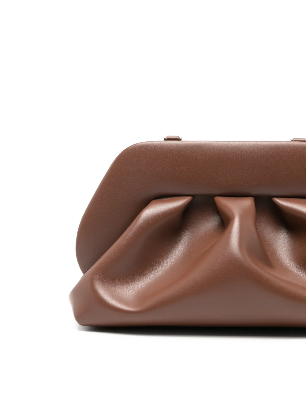 Themoirè Bios clutch Bruin