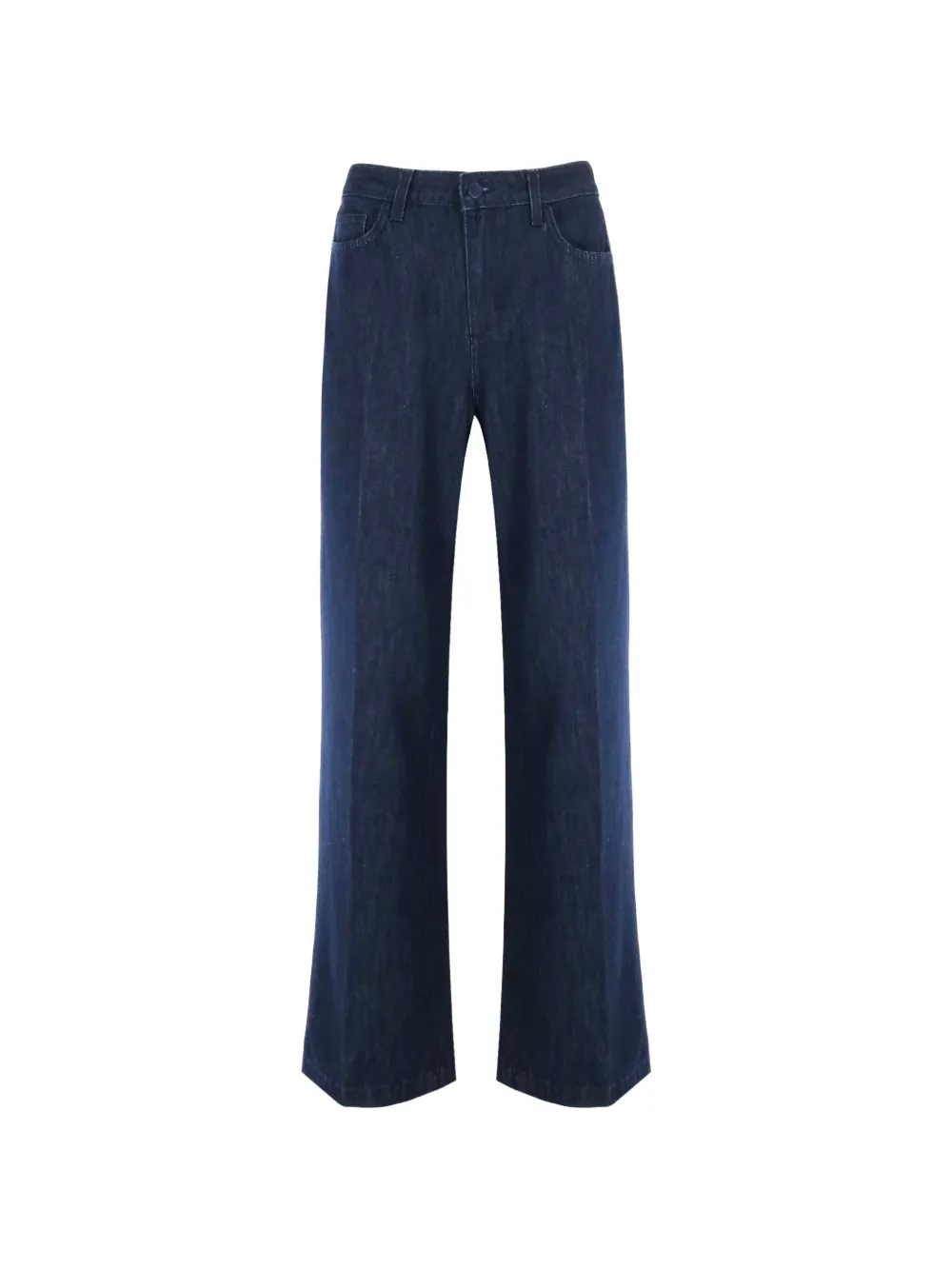 L'Agence Clayton high-waisted wide-leg jeans - Blu
