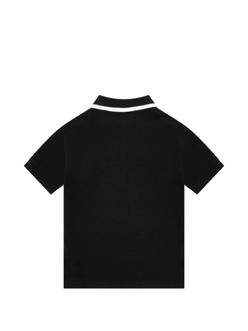 Dolce & Gabbana Kids Poloshirt met geborduurd logo Zwart
