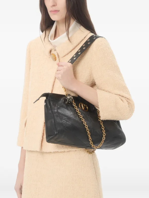 Valentino Garavani ジョーゼット トップ | ホワイト | FARFETCH JP