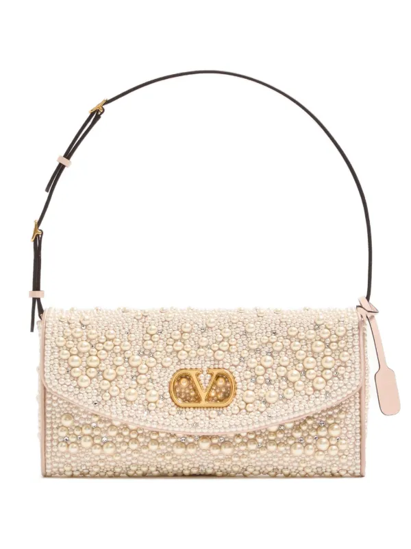 Valentino Garavani ドゥ ヴェイン ショルダーバッグ S | ニュートラル 