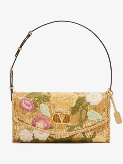 Valentino Garavani small DeVain embroidered shoulder bag