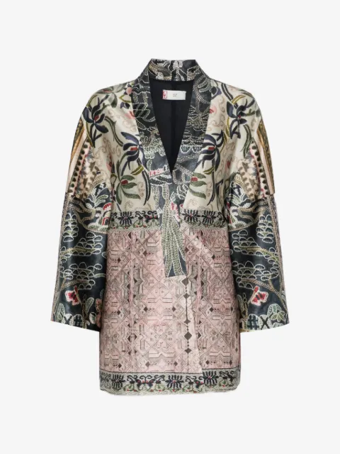 HUI MILANO floral-printed jacket