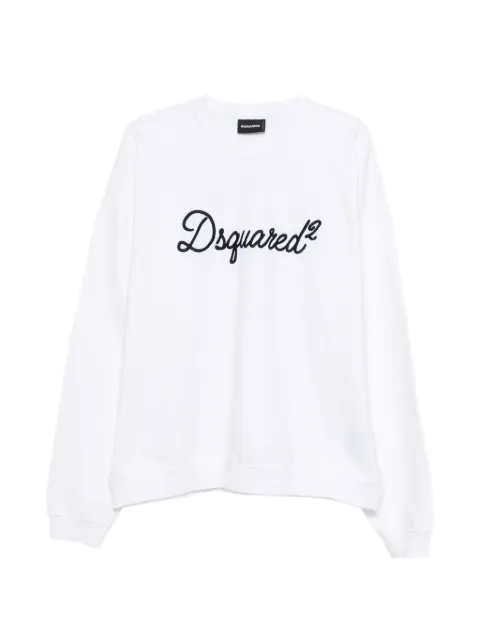DSQUARED2 logo-embroidery sweatshirt