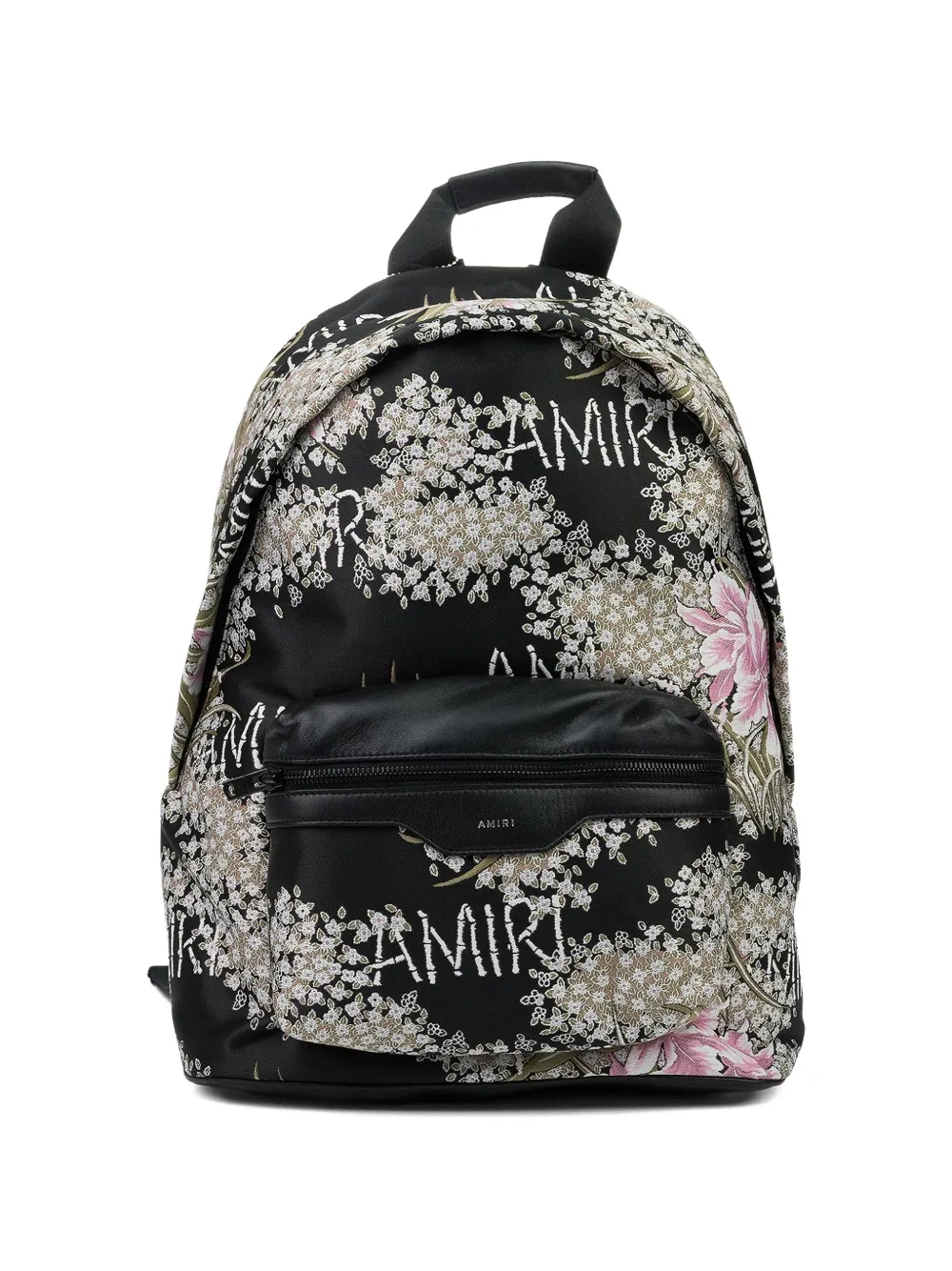 AMIRI Hibiscus jacquard backpack - Nero