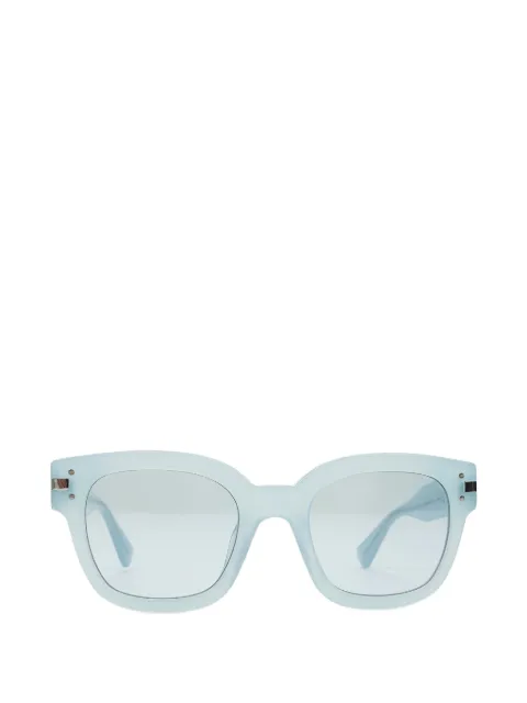 AMIRI logo square-frame sunglasses