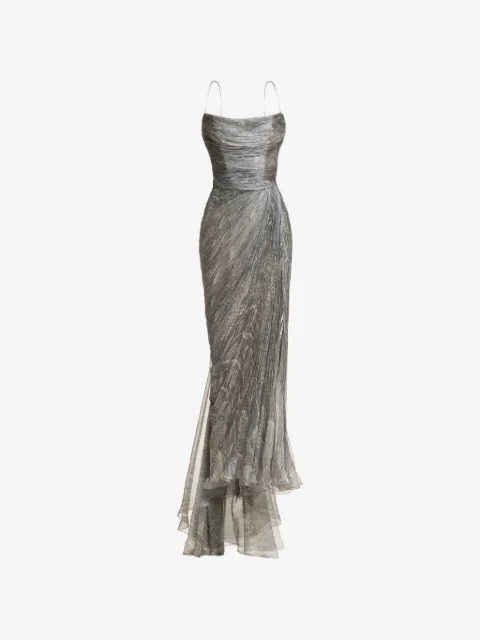 Maria Lucia Hohan Rio sleeveless slit asymmetric dress