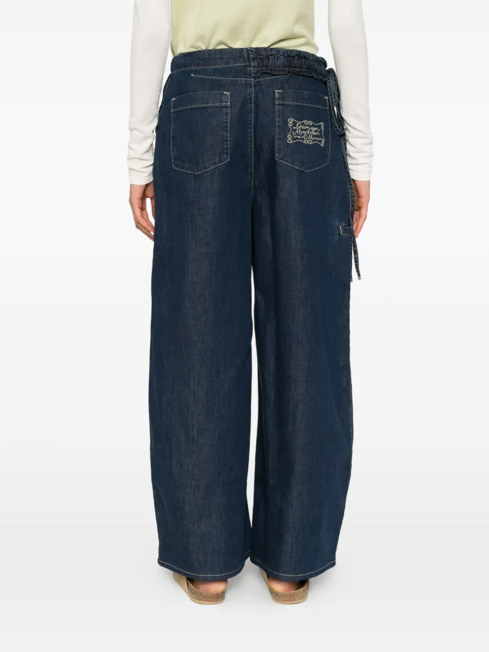 DAMSON MADDER Augusta straight jeans Blauw