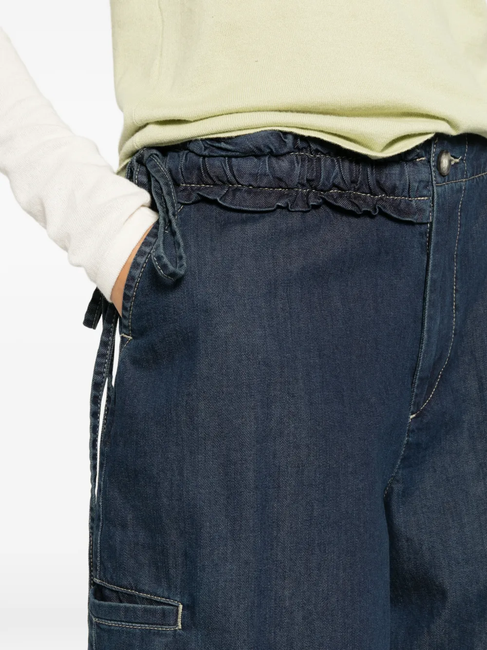 DAMSON MADDER Augusta straight jeans Blauw