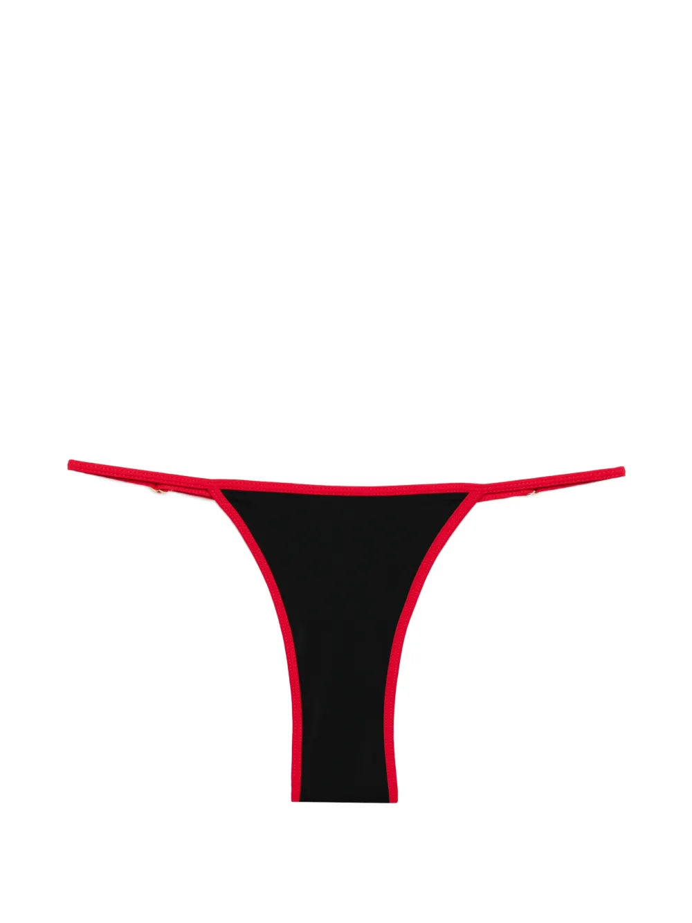 Leslie Amon Cerise bead-embellished bikini bottoms - Nero