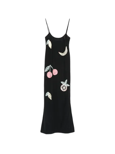 Leslie Amon Fruit Punchmaxi slip dress