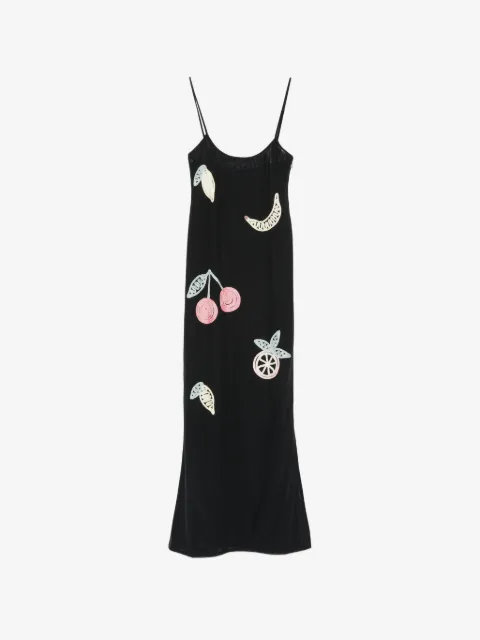 Leslie Amon Fruit Punchmaxi slip dress