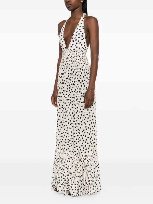 3 dots maxi dress Nellie Maxi Dress | Brown Polka Dot | Womens