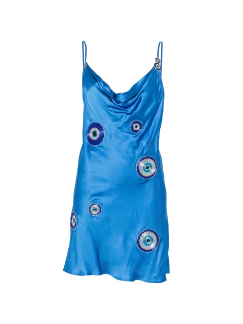 Leslie Amon La Galli bead-embellished dress