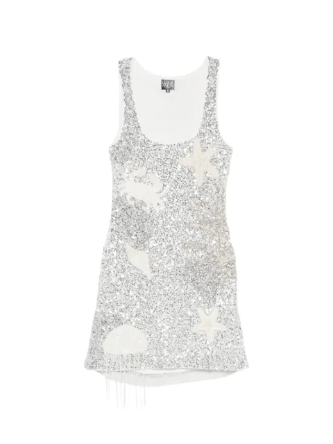 Leslie Amon Mermaid sequin-embellished mini dress