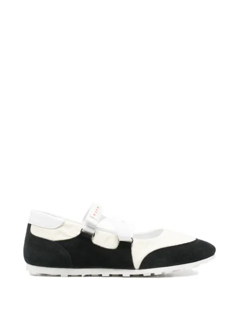 Marni ballerines à bout rond