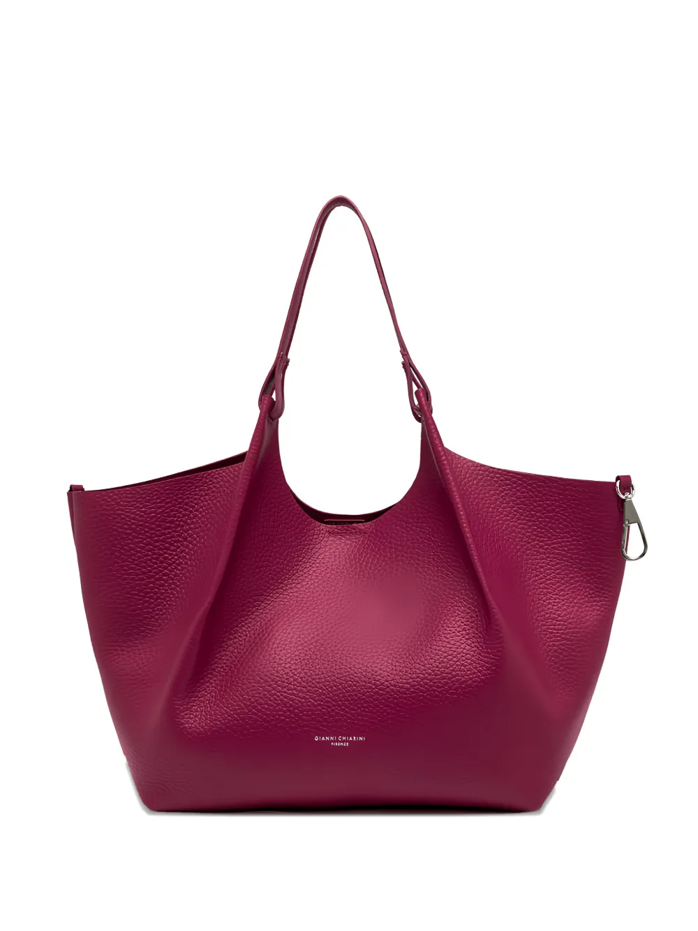 GIANNI CHIARINI logo-detail top-handle tote bag - Rosa