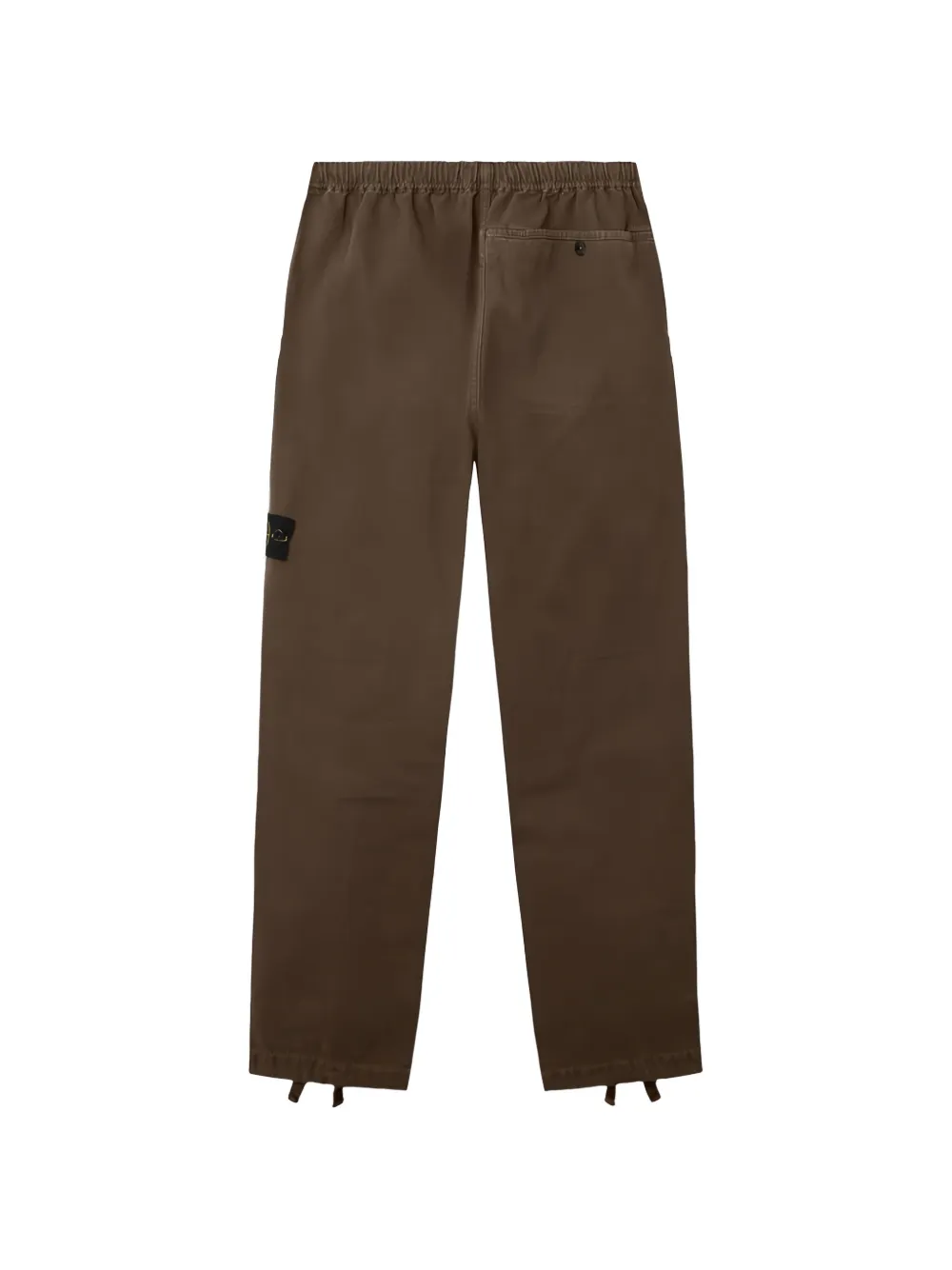 Stone Island panelled drawstring-cuff trousers - Bruin