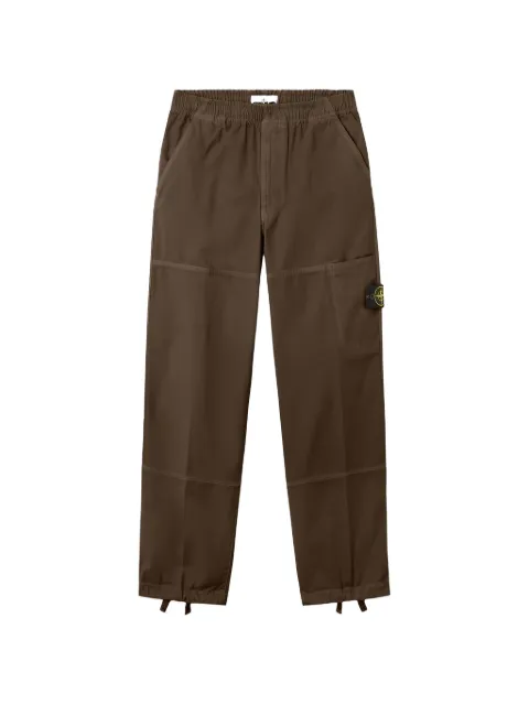 Stone Island panelled drawstring-cuff trousers