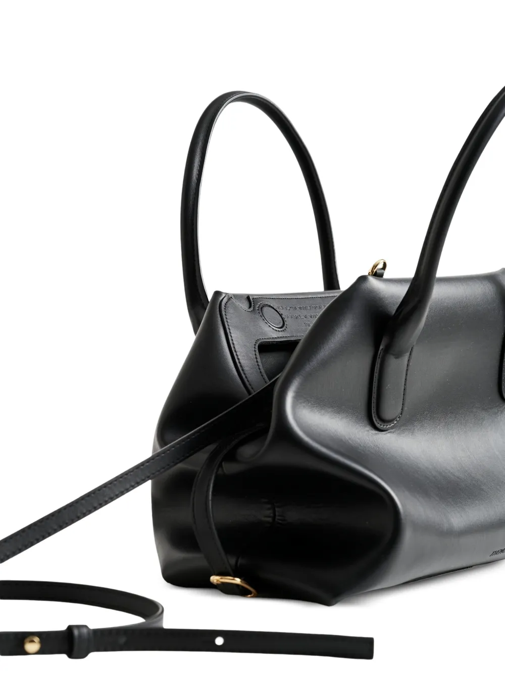 Themoirè Tallia Trank medium shopper Zwart