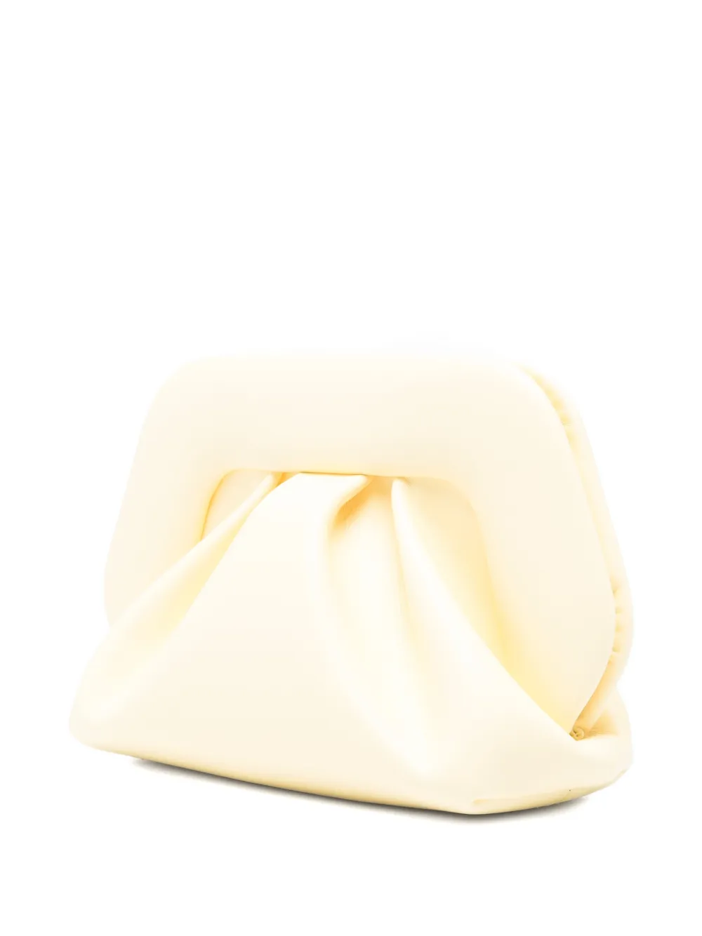 Themoirè Bios kleine clutch Geel