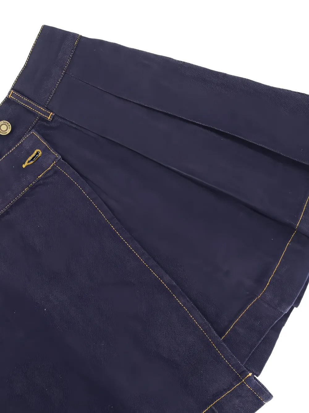 House of Sunny Mini-plooirok Blauw
