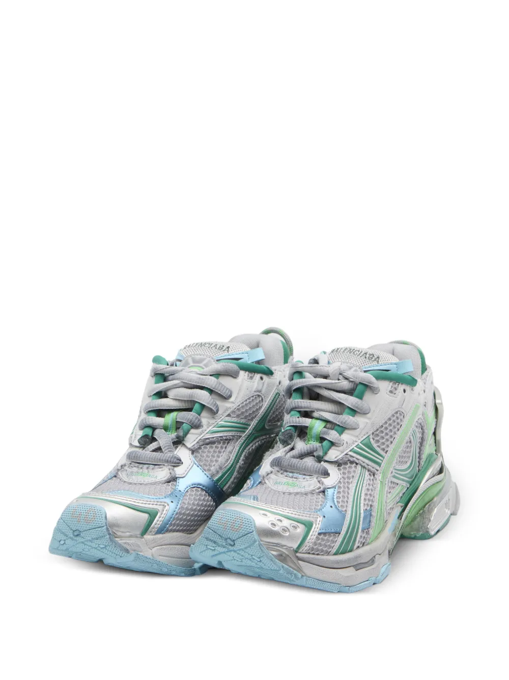 Balenciaga Runner sneakers met logo Grijs