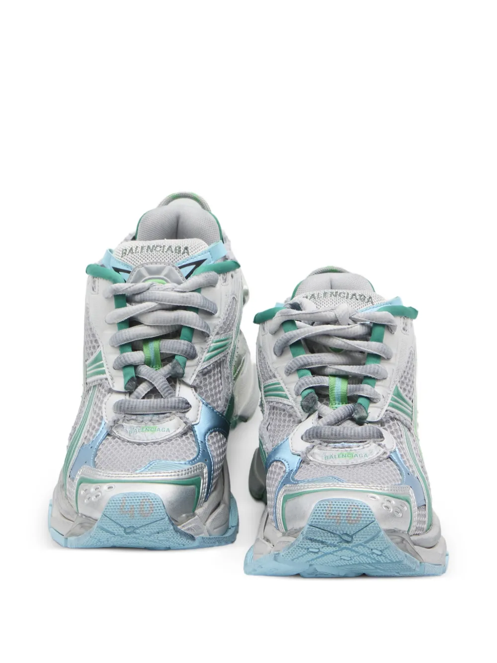 Balenciaga Runner sneakers met logo Grijs