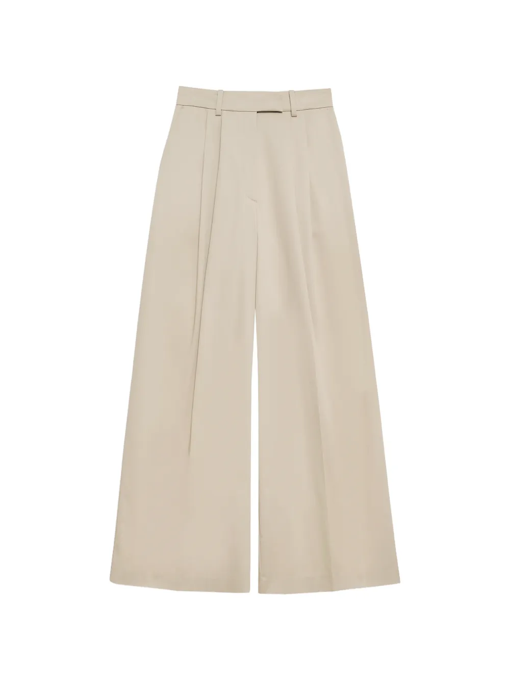 ANINE BING Lou pleated trousers - Toni neutri
