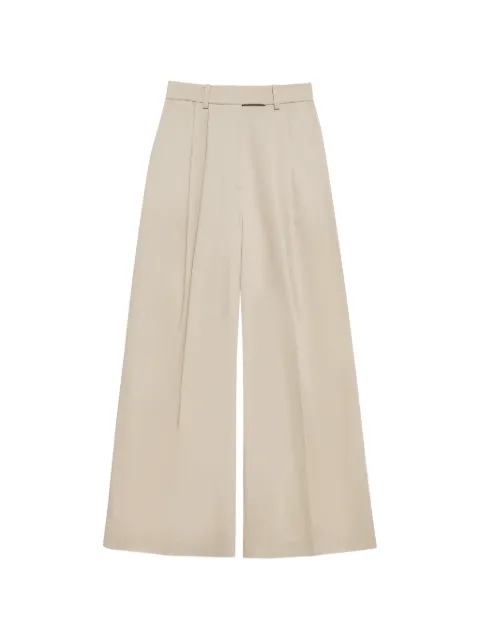 ANINE BING Lou pleated trousers