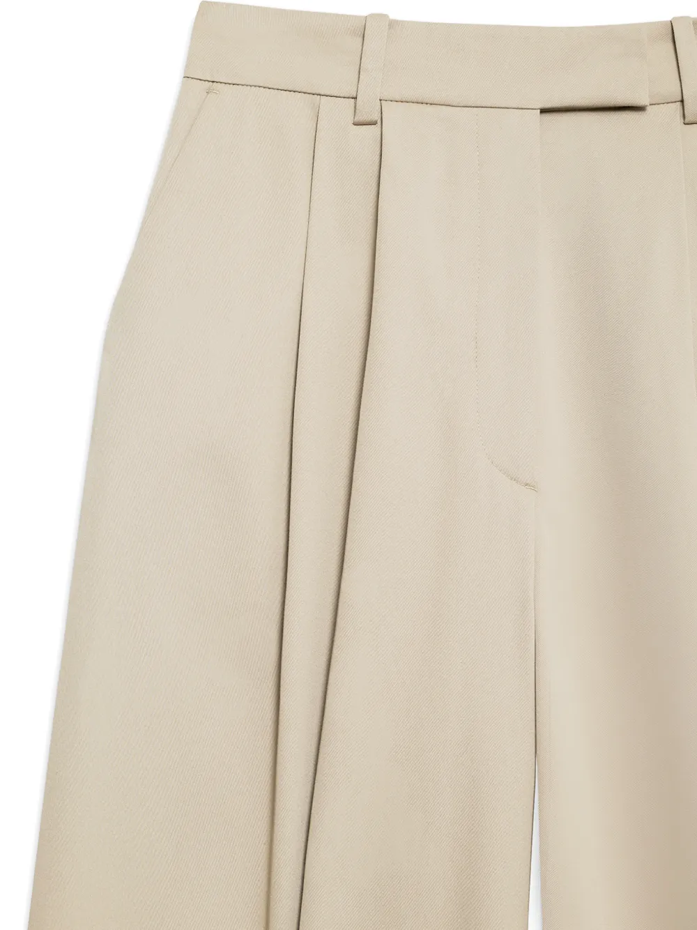 ANINE BING Lou plooibroek Beige