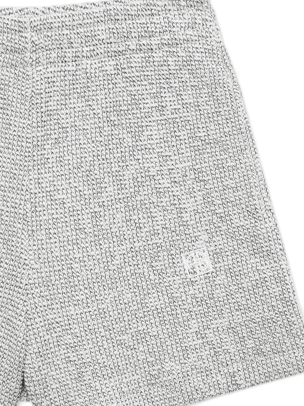 ANINE BING Kam shorts met monogram Grijs