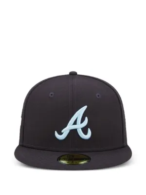 NEW ERA CAP 59Fifty MLB Atlanta Braves キャップ | ブルー | FARFETCH JP